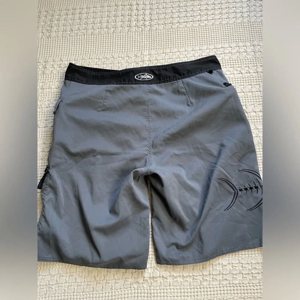 Mens Tormenter Board Shorts Gray Black 38